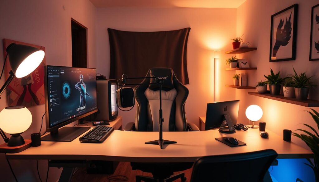 Stylish and Functional Room Setup Ideas for Streaming (Lighting ...