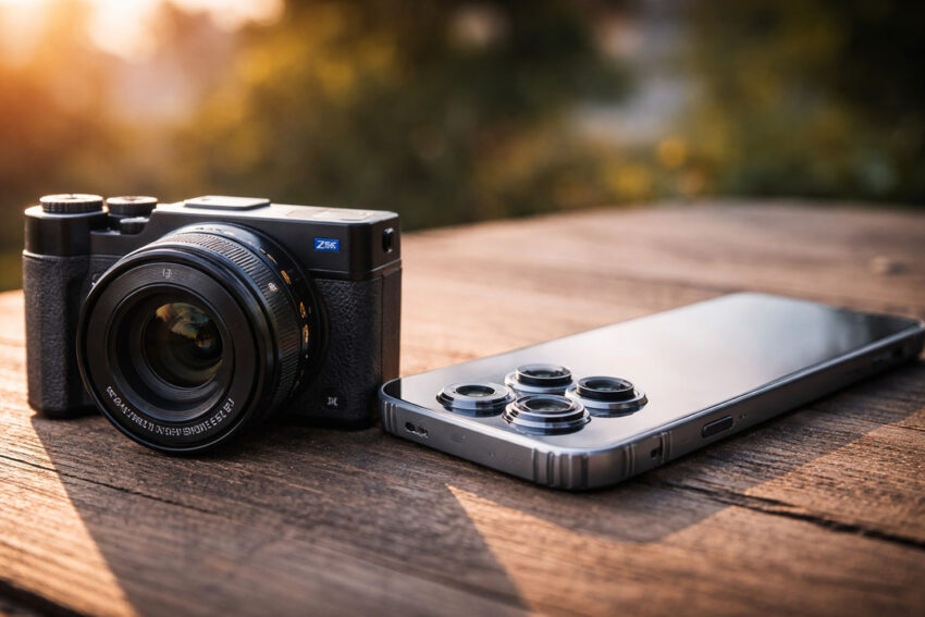 camera vs phones