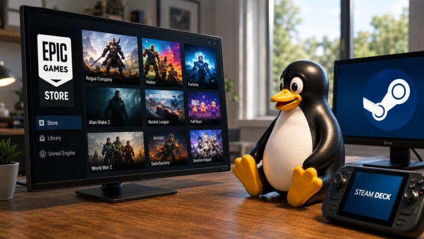 Epic Games Store Linux